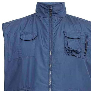 Custom Breathable Polyester <b>Hunting</b> Vest for Fishing Hiking & <b>Camera</b> Use-Men's Multi-Pocket Waistcoat with Customized Color - Product Image 3