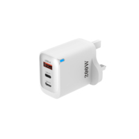 Charger Cepat Grosir 200W PD 3.0 2 Port Tipe-C USB Adaptor Dinding Bersertifikasi CE/FCC/ROHS Bahan ABS Putih/Hitam Custom