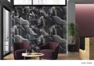 กระเบื้องพอร์ซเลนเคลือบเงาสูง คลาสแจ๊ส ขนาด 600x1200 มม. รูปแบบขนาดใหญ่ พื้นผิวพรีเมียม สำหรับตกแต่งผนังและพื้น ภายในและภายนอกอาคาร ดีไซน์ทันสมัย - Product Image 3