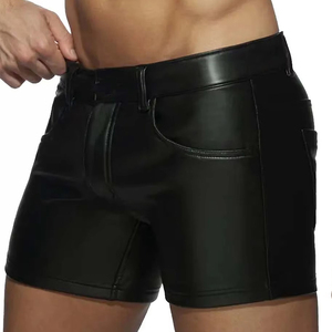 กางเกงขาสั้นหนังผู้ชายดีไซน์ใหม่ แห้งเร็ว ขายส่งราคาถูก กันน้ำ คุณภาพสูง - Product Image 5
