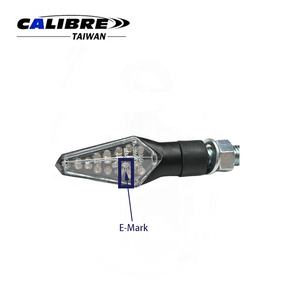 TAIWAN CALIBRE 2PC Universal Motocicleta LED Indicador de luz de señal de giro con rosca M10 - Product Image 3