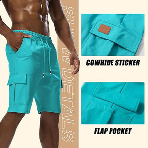 Soft Lightweight High Performance New Design Best Service Breathable Custom Multi Pocket Casual Street Style Men Cargo Shorts - Product Image 5