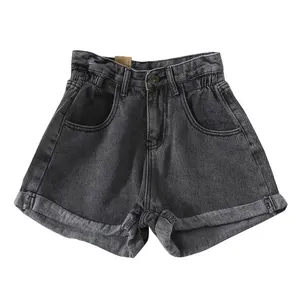 Shorts de Mezclilla Holgados Tipo Bermuda, de Pierna Ancha, a la Moda, Casuales, de Verano, para Mujer 2026 - Product Image 2