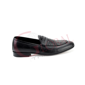 ODM Stylish Slip-on <b>Man</b> Loafers Leather <b>Dress</b> Shoes Handmade Slip-on Male Business Office Shoes Leather - Product Image 6