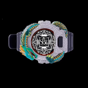 Top Selling Fully White Iced Diamond <b>Watch</b> Full Stones ETA Movement Limited Edition Stainless Steel Sapphire <b>Crystal</b> for Wedding - Product Image 2