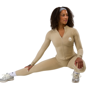 Veste zippée sans couture pour femme, manches longues, coupe extensible, idéale pour le yoga, la gym, l'entraînement, le sport et les loisirs, top sculptant le corps - Product Image 3