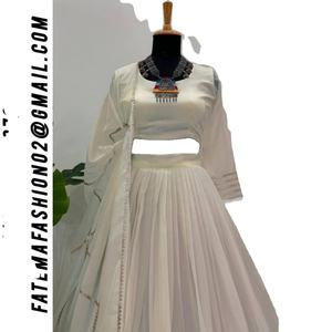 Hot Selling Wedding and Festival Wear <b>Women</b> <b>Lehenga</b> <b>Choli</b> Embroidery Work Bridal Lehanga <b>Choli</b> - Product Image 1