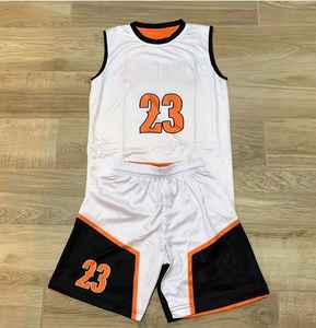 Uniforme de Baloncesto Personalizado al por Mayor de Alta Calidad, Conjunto de Sublimación de Camisetas de Fútbol Unisex, Impresión de Logotipo Personalizado, Bordado en la Parte Superior - Product Image 3