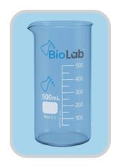 Béchers à forme haute avec bec verseur DIN/ISO, très résistants aux attaques chimiques, pour l'enseignement et la recherche en laboratoire - Product Image 4