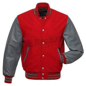 Chaqueta de Invierno Cálida y Cómoda para Hombre, con Mangas de Cuero, Estilo Letterman, Resistente al Viento, a un Precio Razonable - Product Image 3