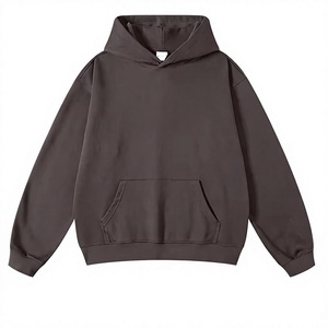 เสื้อฮู้ดดี้สั่งทำขายส่ง ทรงบ็อกซี่ สตรีทแวร์ ผ้าคอตตอนหนานุ่ม สำหรับคอลเลคชั่นแบรนด์อเมริกัน - Product Image 2