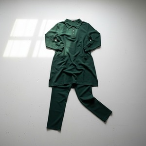 Lightweight Medical <b>Scrub</b> <b>Set</b> Scarf Woven Fabric Unisex Flexible Fit Needle Detection Modern Healthcare Uniform for Hospital - Product Image 1
