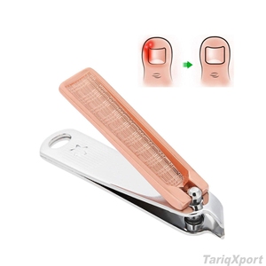 ที่ตัดเล็บสแตนเลสแบบใหม่ คมโค้ง/ตรง พกพาสะดวก ปากกว้าง ด้ามจับหลากสี สำหรับผู้ใหญ่ - Product Image 2