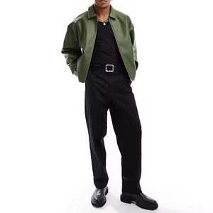 <b>Leather</b> Jackets Men Men Genuine <b>Leather</b> Jackets Breathable OEM <b>Leather</b> Jacket for women in Different Look and Designs and colors - Product Image 4