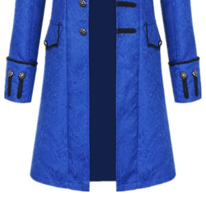 Manteau américain de reproduction traditionnelle du XIXe siècle, inspiré de l'antiquité, style frock. - Product Image 5