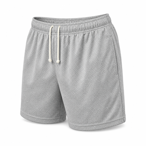 Shorts de malla para hombre con estilo personalizado, shorts de patrón sólido para hombre, shorts con estampado digital y etiqueta privada. - Product Image 5