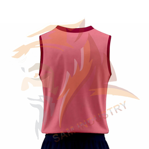 Maillots de volley-ball respirants de haute qualité imprimés par sublimation, créez votre propre ensemble de maillots d'équipe avec un design personnalisé - Product Image 6