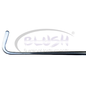 Graefe Muscle Hook Titanium Ophthalmic Strabismus Surgery Instrument Eye Muscle <b>Manipulation</b> Tool By Blush Surgical - Product Image 5