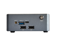 MUC-520-I5-1235U PC Mini Industri Intel Core I5 Generasi ke-12 DDR4 5 USB Type-C untuk Linux Komputer Tertanam Ringkas