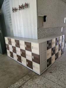 ABS Mini Plastic Locker Cabinet (Vendted Design) for indoor outdoor - Product Image 1