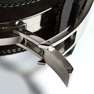 Ceinture de musculation à levier en cuir de vachette, sangles d'entraînement de gym, soutien lombaire antidérapant, imperméable, réglable, unisexe, OEM - Product Image 4