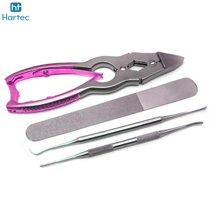 Kit de herramientas de podología para cirugía de uñas gruesas, juego de pedicura de acero inoxidable de alta calidad al mejor precio con estuche, instrumentos de podología - Product Image 2