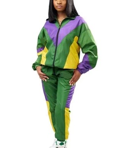 Premium Nylon Windbreaker Tracksuit Reflective <b>Waterproof</b> Jacket and Pants <b>Set</b> for Men - Product Image 1