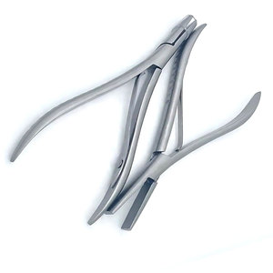 Pinzas Profesionales de Acero Inoxidable de 7 Pulgadas para Extensiones de Cabello, Dientes Planos, Ranuras Lisas, Herramienta de Extensión de Cabello con Unión de Queratina, Duraderas - Product Image 4
