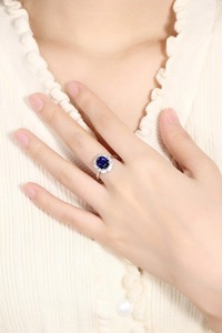 Premium 925 Sterling Silver Open <b>Ring</b>, <b>Adjustable</b> Minimalist Jewelry for Everyday Wear Diamond Jewelry - Product Image 5