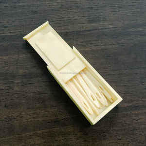 Estuche para Agujas Hecho a Mano con Hueso de Búfalo Blanco, Ecológico, Caja Deslizante Decorativa para Almacenamiento a Precio Económico - Product Image 4