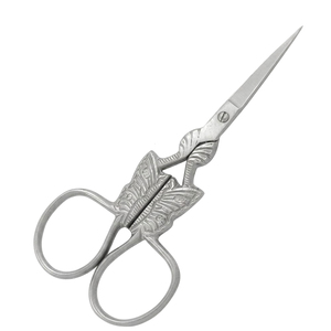 Professional Vintage Butterfly Embroidery <b>Scissors</b> Stainless Steel Sharp Point Sewing Thread Snips Precision Needlework Craft - Product Image 2