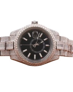 Reloj de Lujo Briva para Mujer con Diamantes Cuadrados, Correa de Acero Inoxidable, Movimiento de Cuarzo Analógico, Cristal, Números Romanos, Resistente al Agua 10 Bar - Product Image 2