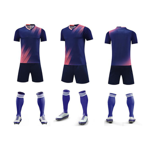 Conjunto de Uniforme de Fútbol para Adultos, Camiseta y Pantalones Cortos Básicos, Transpirables, Casuales de Verano, para Entrenamiento de Equipo, Antibacterianos, con Logotipo Personalizado - Product Image 6
