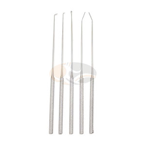 Ensemble de micro-dissecteurs en acier inoxydable réutilisables, kit d'instruments chirurgicaux pour microchirurgie de précision, neurochirurgie, chirurgie cérébrale - Product Image 6