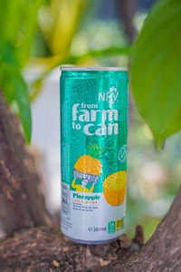 Proveedor de Vietnam Hot Trending 2024 Servicio OEM/ ODM Bajo MOQ Jugo de piña 250ml Alu Can Certificación HALAL e ISO - Product Image 2