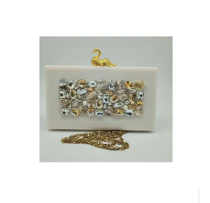 Bolso de mano de resina epoxi de moda para fiestas y bodas, producto superventas, a un precio asequible, hecho a mano por MULTI CRAFT - Product Image 4