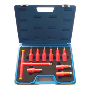 ชุดบิตซ็อกเก็ตหุ้มฉนวน 1000V ขนาด 1/2 นิ้ว 10 ชิ้น/ชุด - Product Image 1