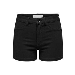 Shorts en jean droits taille mi-haute noirs pour femme, respirants, séchage rapide, sexy, décontractés, streetwear, été, haute qualité - Product Image 2