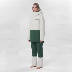 Conjunto de Chaqueta y Pantalones de Esquí para Mujer Hawk Eye, Diseño Color Block, Impermeable, con Capucha, Ropa de Invierno para la Nieve, Aislamiento Sintético, Tecnología Gore-Tex - Product Image 2