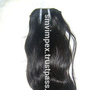 Tejido de cabello sin procesar Remy sin procesar. Tejido de cabello humano natural 100% sin procesar. El mejor tejido de cabello sin caída de la India - Product Image 2