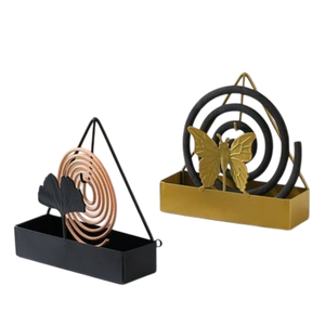 Quemador de Incienso en Espiral con Silueta de Gato Negro, Difusor de Aromaterapia Metálico, Uso en Todas las Estaciones, en Oferta - Product Image 4