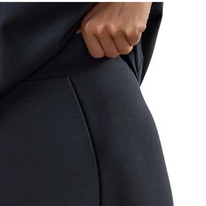 Legging noir en jersey pour femme, taille haute, extensible, doux au toucher, pour fitness, yoga, entraînement, tenue de sport, confort quotidien - Product Image 6