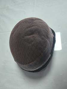 Tupé de cabello humano Real 100% para hombres, peluca de encaje francés con cabello negro gris, piel fina, sistemas de reemplazo de estilo de onda Natural - Product Image 6