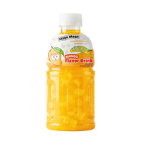Boisson aromatisée pastèque fraîchement pressée DATAFA en gros avec Nata De Coco 320ml Bouteille fruitée du Vietnam 24 Bouteilles/CTN