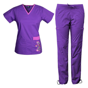 New Doctors and Nurses Female <b>Scrub</b> Nursing Hospital Uniform Stretch <b>Scrubs</b> <b>Sets</b> for Women Medical Nursing <b>Scrubs</b> Uniforms <b>Sets</b> - Product Image 1