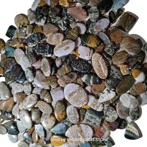 หินแจสเปอร์ขัดแบบหลวมขนาด AAA + คุณภาพจากมหาสมุทรธรรมชาติสำหรับการทำเครื่องประดับ - Product Image 4