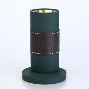 Quemador de Incienso NobleNoor, Soporte de Incienso Artesanal Premium de Madera y Cuero con un Impresionante Diseño Árabe Multicolor para Oud - Product Image 2