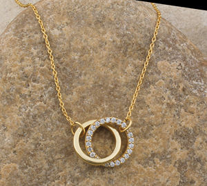 Collier pendentif en argent sterling 925 plaqué platine, délicat, étincelant, vintage, minimaliste, bijoux fins unisexe - Product Image 1