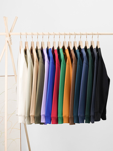 เสื้อสเวตเชิ้ตคอกลมผู้หญิง PHANTOM IMPEX สีพื้น ผ้าฝ้ายถัก 100% แขนยาว กันยับ ปักลาย สำหรับใส่ในฤดูหนาว - Product Image 6