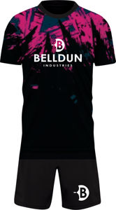 ชุดเสื้อเจอร์ซีย์กีฬาสีเขียวคลาสสิกสำหรับผู้ชาย แบบสั้น ผลิตจากโพลีเอสเตอร์ 100% รุ่นใหม่ล่าสุด ชุดฟุตบอลพร้อมสกรีนโลโก้ตามสั่ง - Product Image 2